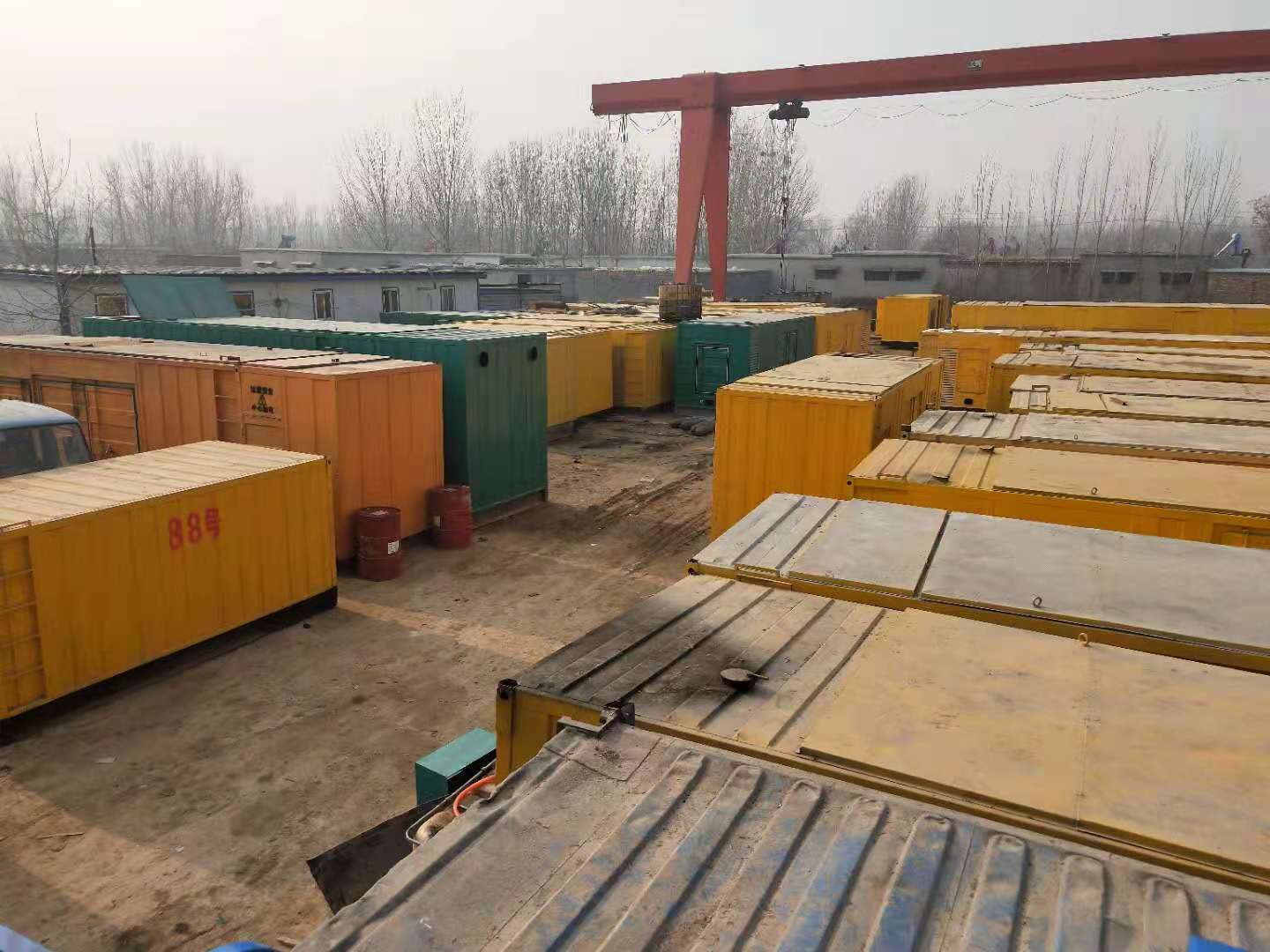 沙湾租赁发电机-灰尘、风沙对柴油发电机组造成哪些不良影响？