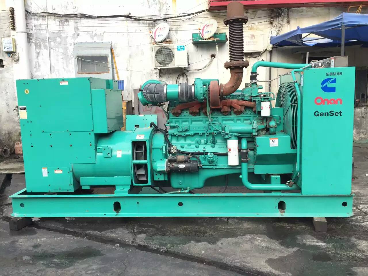 沙湾租赁发电机-柴油发电机不正常冒烟的原因