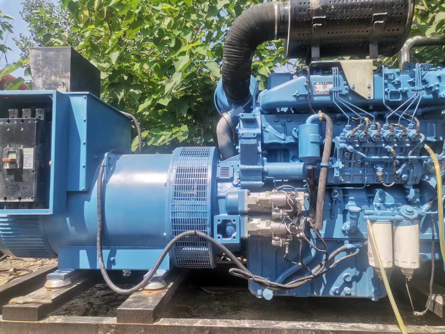 沙湾详细说明降低 800kW 柴油发电机输出电流波动的方法